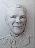 Объемный портрет Гагарин Ю.А.