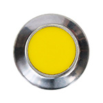 Комбинированный тактильный индикатор из стали + полистерол, желтый, КТ 03 Д35 х 5 I-0(AISI304-PL) 35x25x5мм
