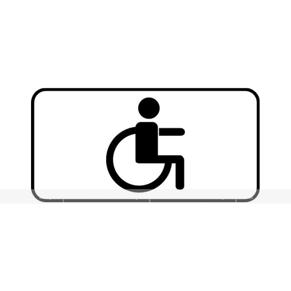 Дорожный знак 8.17 «Инвалиды» – фото № 1