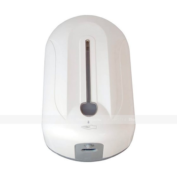 Дозатор сенсорный для жидкого мыла и антисептика, ABS пластик, объем 1100 мл, белый – фото № 1