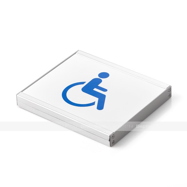 Пиктограмма модульная «Доступность объектов для инвалидов в креслах-колясках», с торцевым креплением – фото № 3