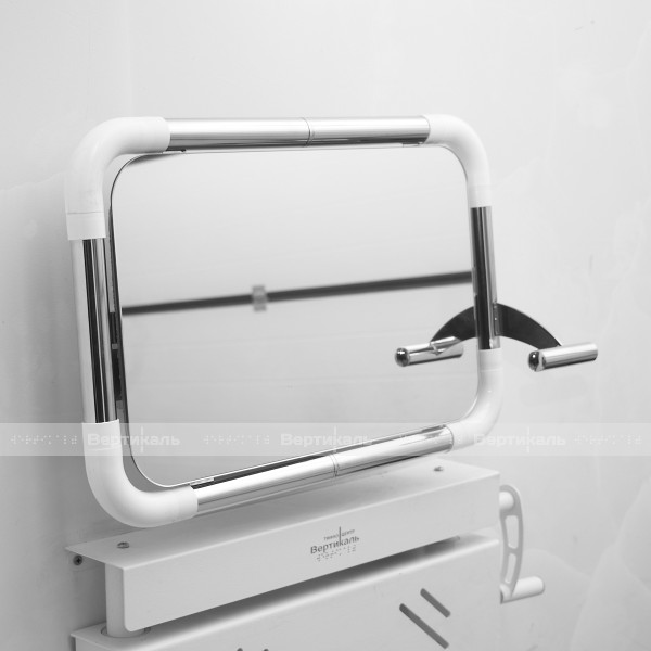 Зеркало поворотное, для МГН, травмобезопасное, полиамид, 391x600 мм – фото № 3