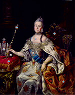  Тактильная картина портрет Екатерины II