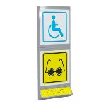 Доступность объекта для инвалидов по зрению и инвалидов-колясочников