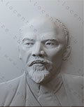 Объемный портрет Ленин В.И.