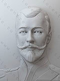 Объемный портрет Николай II