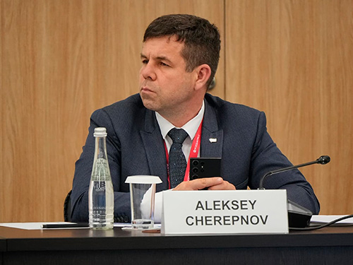 Алексей Черепнов на заседании фонда