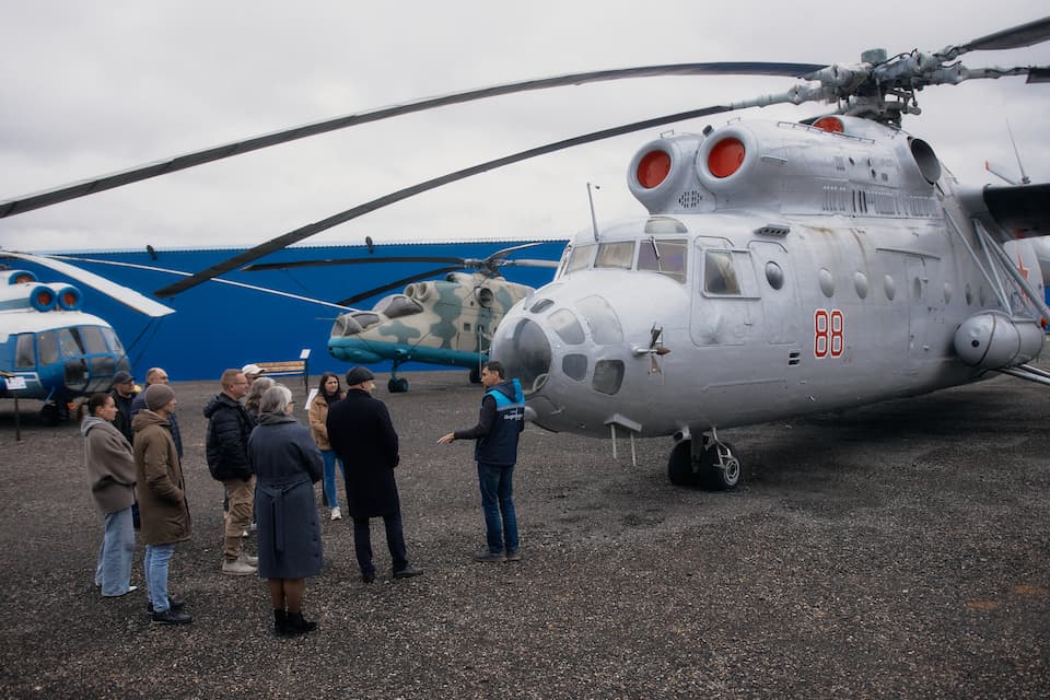 Экскурсия в Музей Вертолётов для дилеров