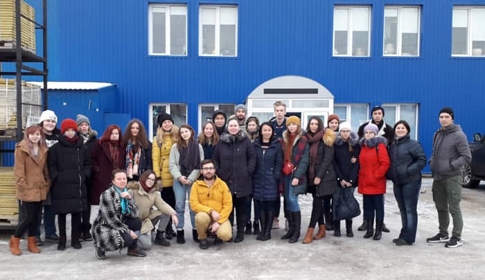 Студенты и выпускники Московских вузов посетили передовое по развитию производство Тверской области
