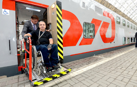 Адаптация железнодорожных вокзалов для людей с инвалидностью