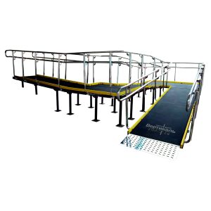 Сборно-разборный пандус