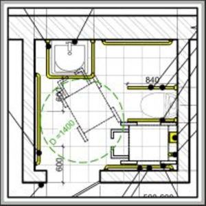 Проектирование доступных санузов. Скачать проект доступного санузла. Доступная среда.