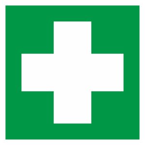 Медицинские знаки безопасности из ПВХ 3 мм в соответствии с ГОСТ. Купить медицинские знаки безопасности по выгодной цене