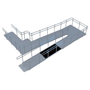 Пандусы «Конструкторы» для инвалидов с индивидуальными размерами под заказ от Тифлоцентра «Вертикаль».