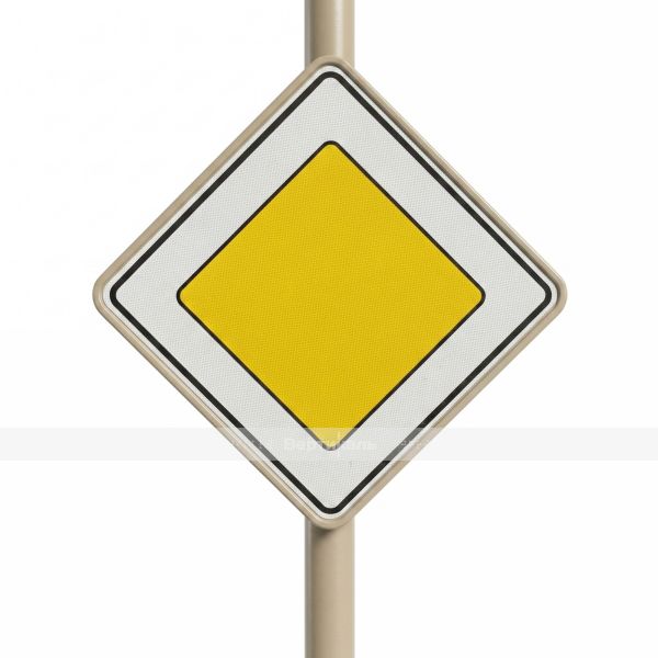 Стойка для крепления дорожных знаков, D=50мм, 3000мм – фото № 2