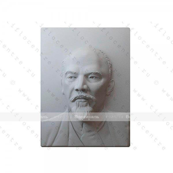 Портрет 3D Революционер Ленин В.И., тактильный – фото № 1
