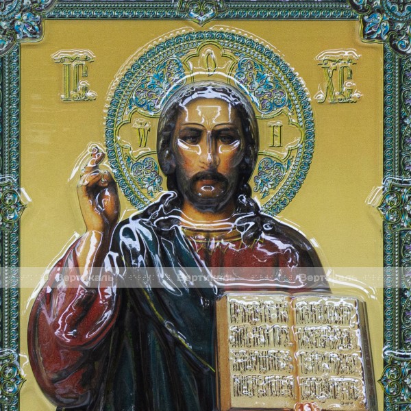 Икона 3D "Иисус Христос", тактильная – фото № 3