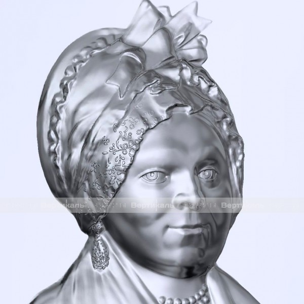 Картина 3D «Портрет женщины в чепце», тактильная – фото № 2