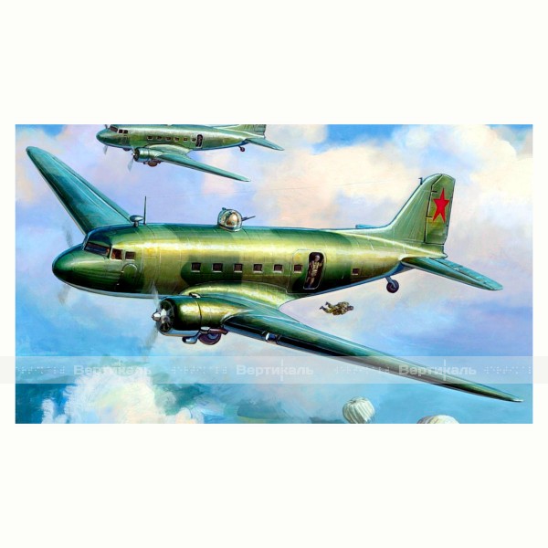 Картина 3D «Самолет ЛИ-2», тактильная – фото № 2