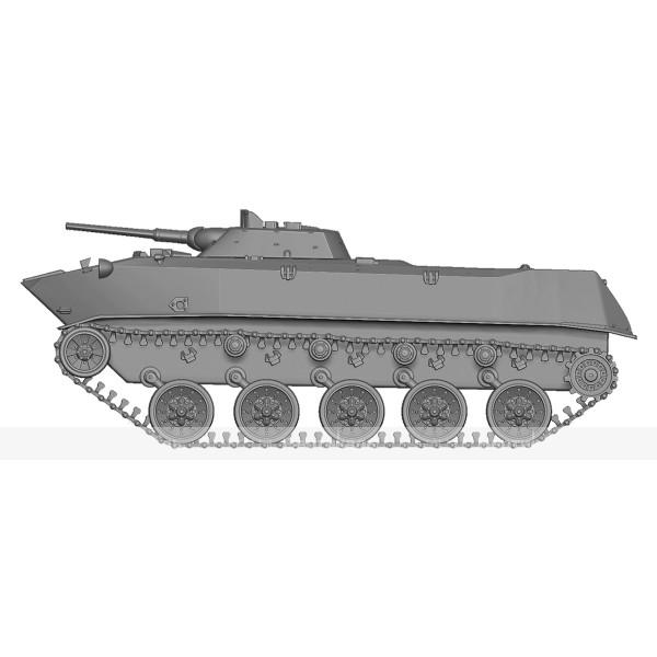 Картина 3D боевой машины десанта БМД-1, тактильная – фото № 1