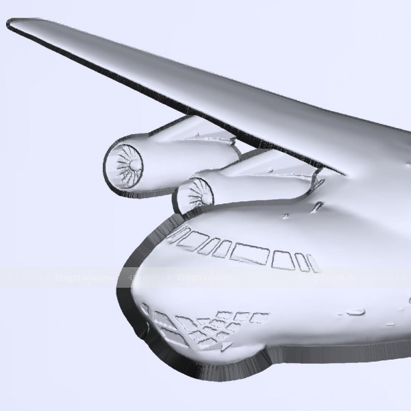 Картина 3D «Самолет ИЛ-76», тактильная – фото № 6