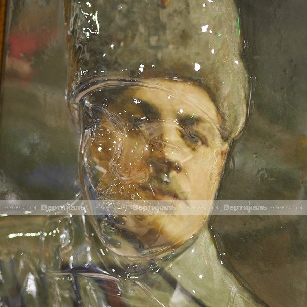 Портрет 3D Революционер Ворошилов К.Е., тактильный – фото № 4