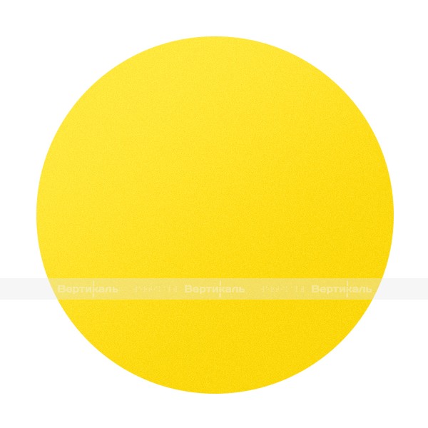 Круг для контрастной маркировки дверных проемов, 200мм, желтый – фото № 1