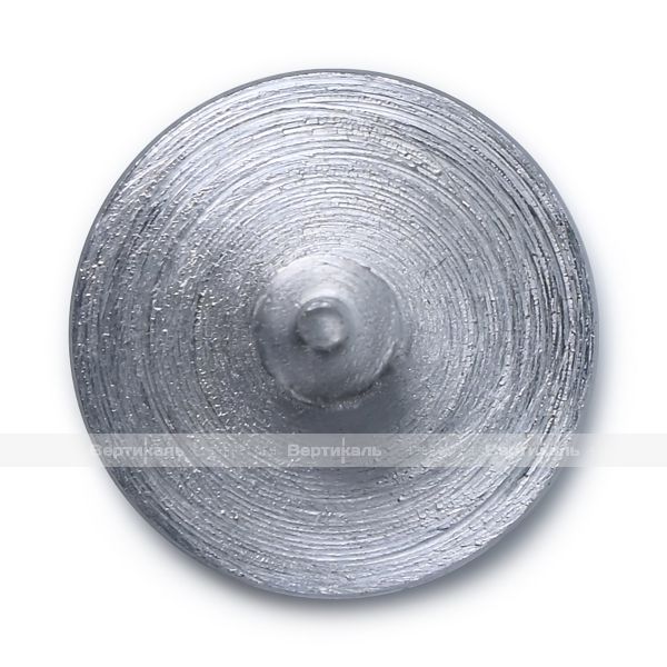 Конус тактильный со штифтом, D25x25, H-4мм, I-14мм, AL (преодолимое препятствие, непреодолимое препятствие) – фото № 5