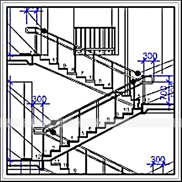 Проектная документация по обеспечению доступа инвалидов. По проектированию лестниц и поручней для маломобильной группы населения – фото № 1
