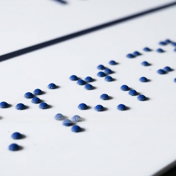 Табличка тактильно-звуковая комплексная, с датчиком движения, белого цвета, 150x300x25 мм – фото № 4