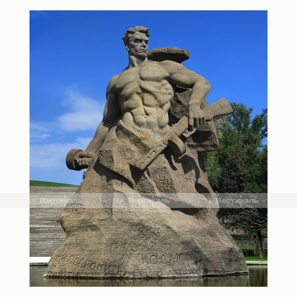 Картина 3D скульптуры «Стоять насмерть», тактильная – фото № 5