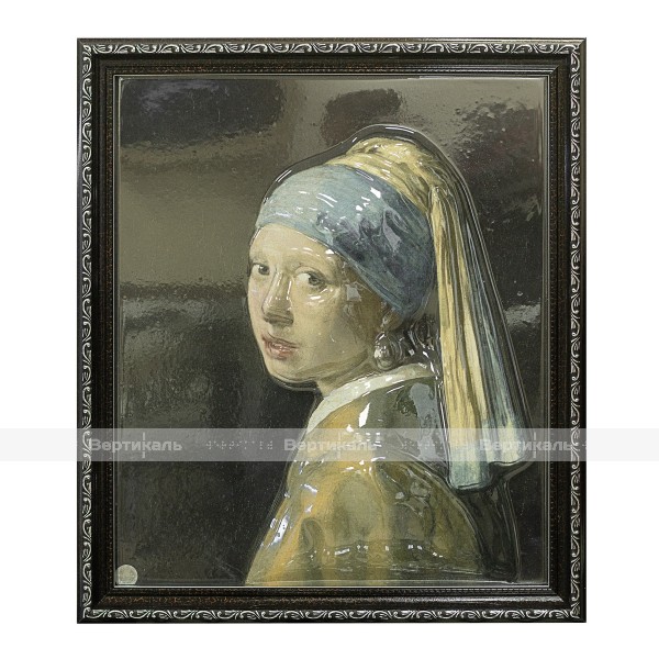 Картина 3D «Девушка с жемчужной серёжкой», тактильная – фото № 1