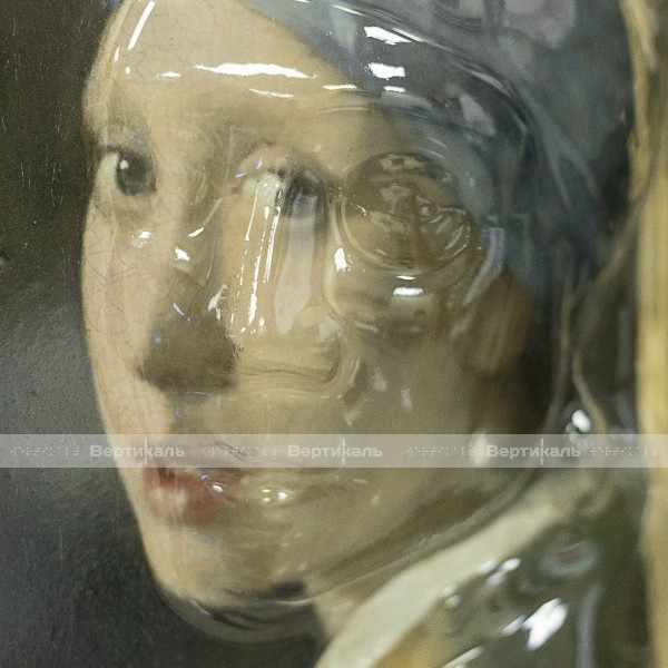 Картина 3D «Девушка с жемчужной серёжкой», тактильная – фото № 3