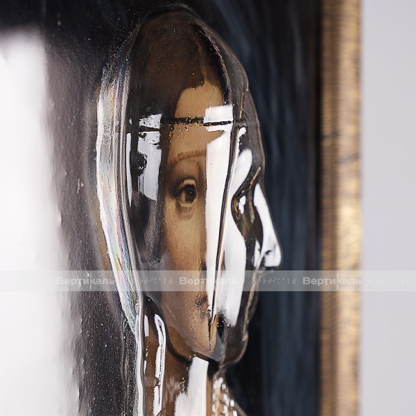 Картина 3D «Дама с горностаем», тактильная – фото № 2