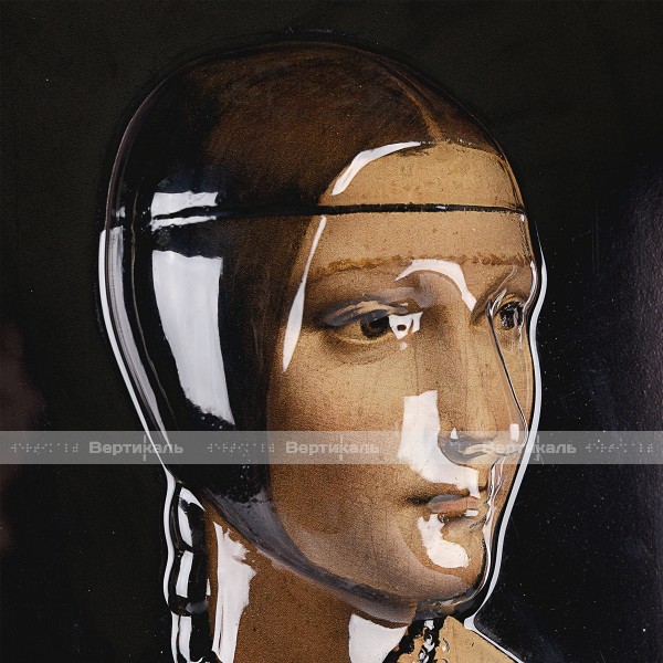Картина 3D «Дама с горностаем», тактильная – фото № 3