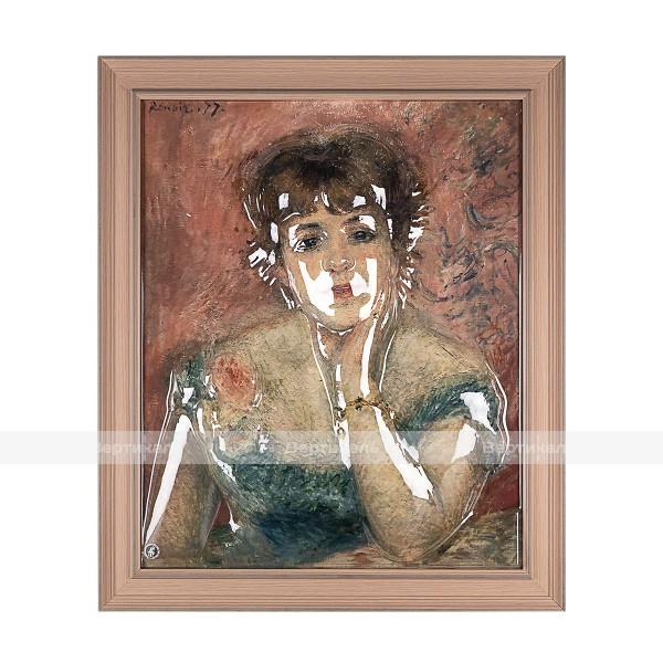Картина 3D «Портрет актрисы Жанны Самари», тактильная – фото № 1