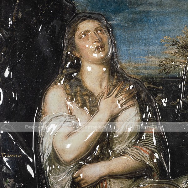 Картина 3D «Кающаяся Мария Магдалина», тактильная – фото № 4