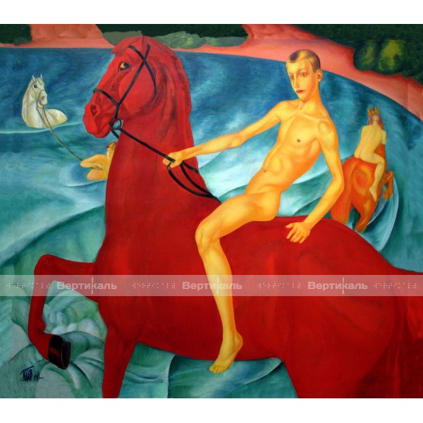 Картина 3D «Купание красного коня», тактильная – фото № 7