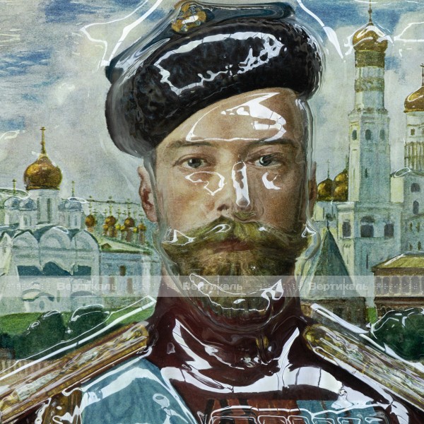 Картина 3D «Император Николай II», тактильная – фото № 2
