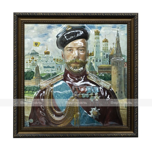 Картина 3D «Император Николай II», тактильная – фото № 1