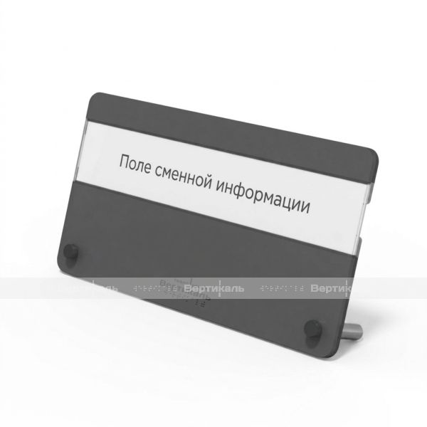Табличка со сменной информацией 150 х 300мм – фото № 1