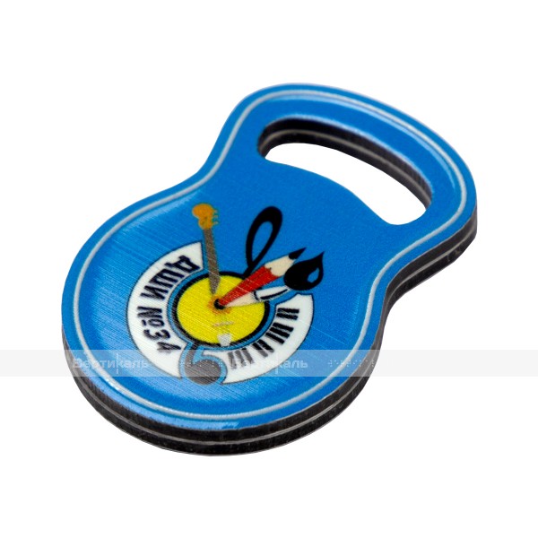 Гардеробные номерки криволинейной формы двусторонние на основе алюминиевой композитной плиты 3 мм с защитным покрытием 65 х 45 мм – фото № 4