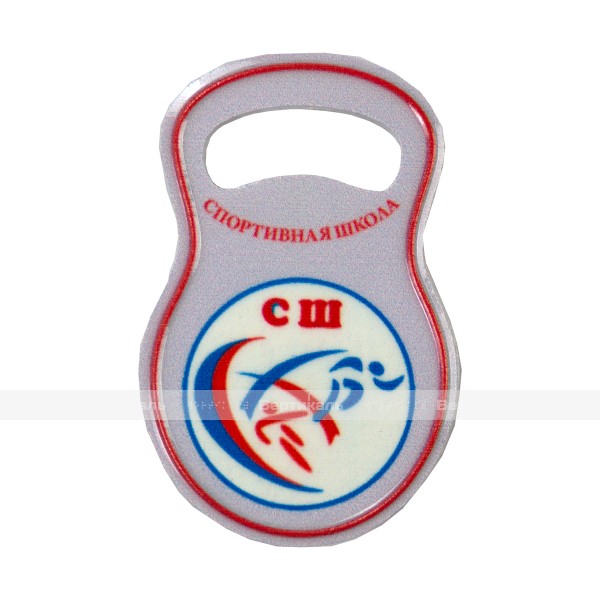 Гардеробные номерки тактильные криволинейной формы фигурные двусторонние на основе ПВХ 3 мм с защитным покрытием 70х45 мм – фото № 2