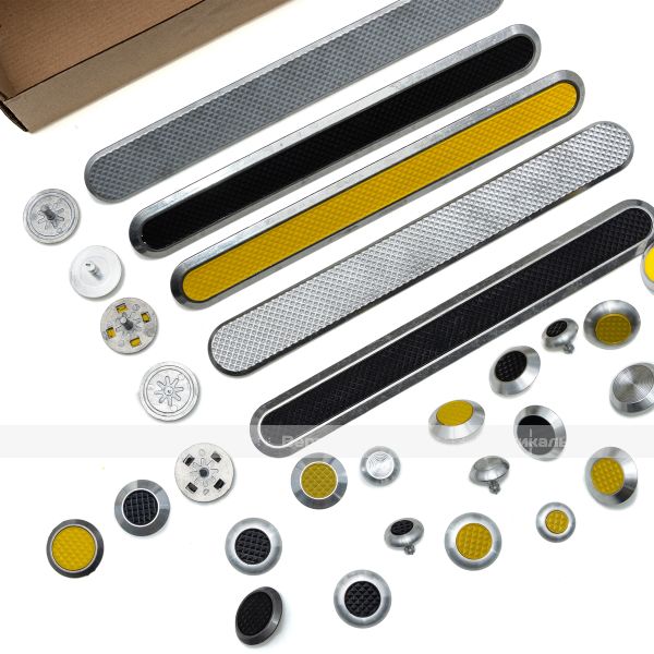 Набор образцов продукции «Тактильные индикаторы из алюминия», комплект из 32 шт – фото № 3
