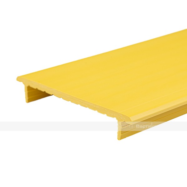 Шуцлиния тактильная для крытых перронов, 100x5 мм, жёлт, 3000 мм – фото № 1