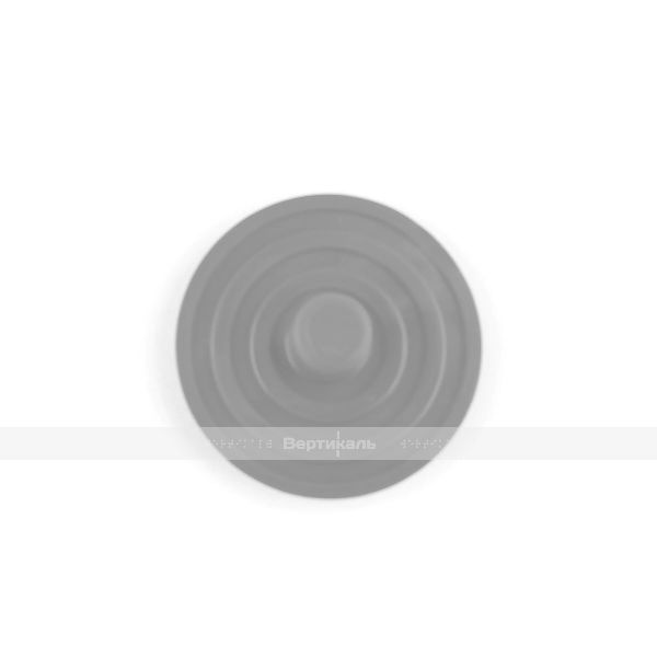 Конус тактильный, гладкий, со штифтом, D35x35, H-4мм, I-15мм, PU, серый (преодолимое препятствие, непреодолимое препятствие) – фото № 2