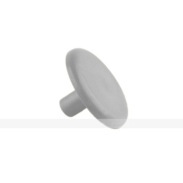 Конус тактильный, гладкий, со штифтом, D35x35, H-4мм, I-15мм, PU, серый (преодолимое препятствие, непреодолимое препятствие) – фото № 1