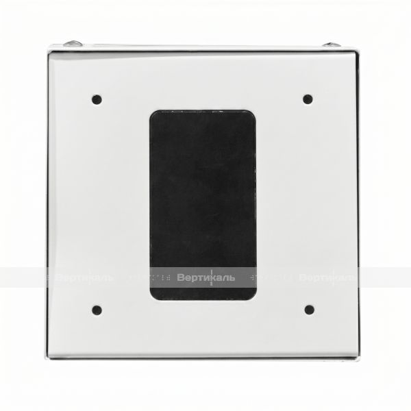 Кнопка вызова помощи Тифловызов, антивандальная, с виброподтверждением, нержавеющая сталь с порошковой покраской белого цвета – фото № 3