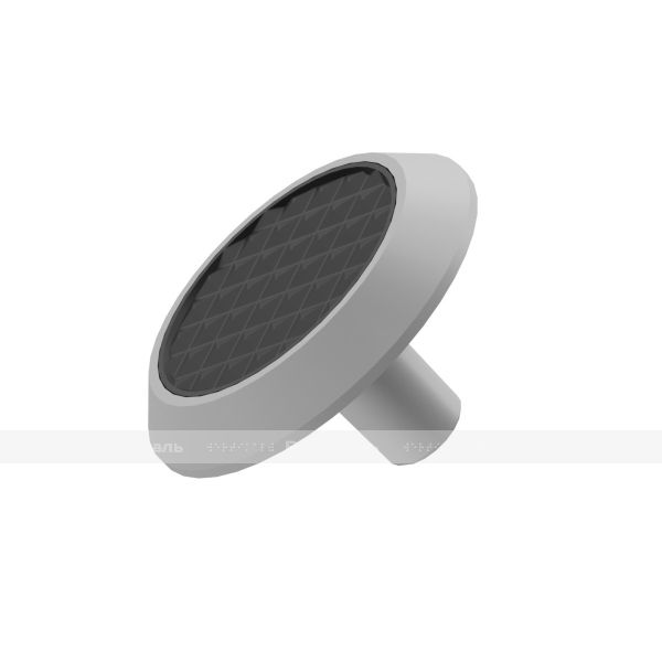 Конус рифленый, со штифтом и вставкой, D35x35, H-5мм, I-15мм, PU PL, серый и черный (преодолимое препятствие, непреодолимое препятствие) – фото № 4