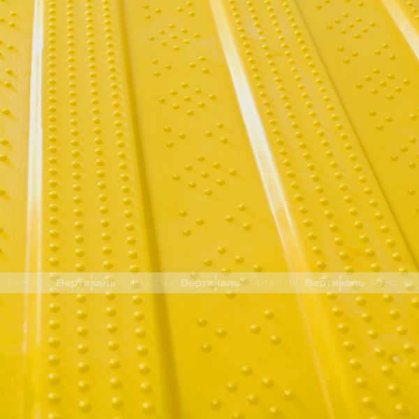 Плитка тактильная (направление движения, полоса) противоскользящая, 500х540х5, ПУ, желтый – фото № 10